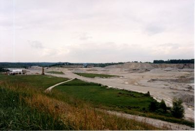 A view of the Acton Quarry operated by United Aggregates at 13056 3rd Line.