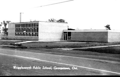 Wrigglesworth Public School - built in 1952 and closed in 1986.