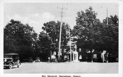 Georgetown cenotaph.