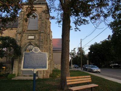 Halton Hills Public Library/Georgetown - Ontario Trust plaque.