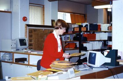 Halton Hills Public Library staff member at Georgetown Branch