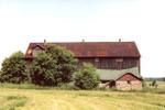 Barn at 10054 Trafalgar Road - built in 1875.