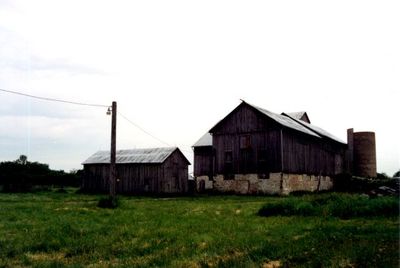 16469 Ten Sideroad, at Winston Churchill Blvd. - the barns and out buildings.