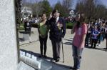 Georgetown cenotaph - Candlelight Tribute.