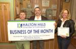 Halton Hills Chamber of Commerce Business of the Month.