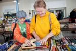 Canadian Federation of University Women (CFUW) used book and toy sale.