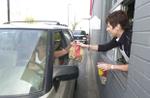 General Manager for The Club at North Halton Laura Vanek participates in McHappy Day.