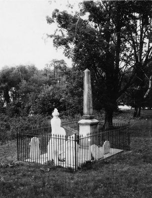 The cemetery at St. George’s Anglican Church