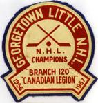 Georgetown Little NHL championship patch