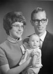 Pastor and Mrs. Paul Collins, with daughter Pamela
