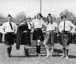 Highland dancers representing Nova Scotia at the Commonwealth Day programme