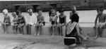 Pre-Schoolers learn how to swim at the Georgetown Community Pool