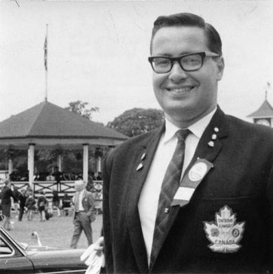 Doug McDonald attending the Royal Show in England