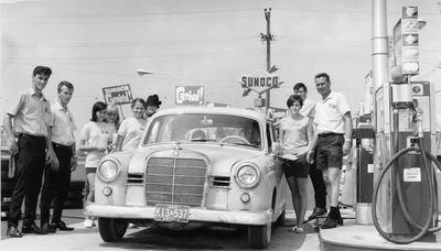 Grand opening of Ralph Algar's Sunoco Station