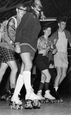 Roller skating at Memorial Arena