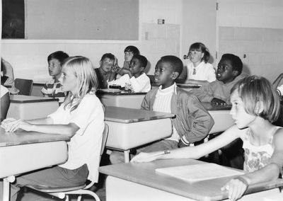 Children attending Vacation Bible School