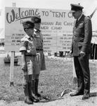 Commander Cairns welcomes new recruits to camp