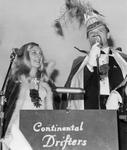 Prince and Princess Adolf von Concordia at the Mardi Gras Dance