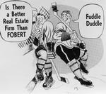 Fobert real estate ad - hockey players