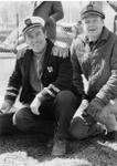 Georgetown Mayor and Councillor relax before Crazy Boat Race