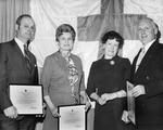 Award recipients at the Georgetown Red Cross Annual meeting on Thursday