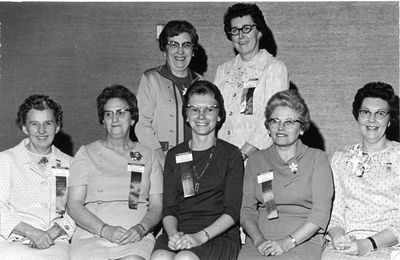 Ladies' Executive elected for 1970 of the Ontario Association of Agricultural Societies