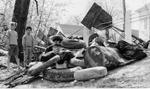 Junk coughed up from Saturday's Credit River clean-up