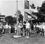 Wrigglesworth school flagpole