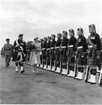 Queen Elizabeth II inspecting Guard of Honour