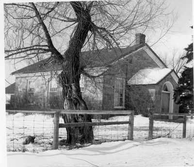 Stone school, SS#16 stood at Highway #7 and 22 Sideroad