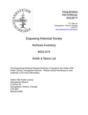 MG3 A75 Smith & Stone Ltd.