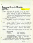 Esquesing Historical Society Newsletter 1980