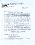 Esquesing Historical Society Newsletter 1982