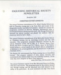 Esquesing Historical Society Newsletter November 1990