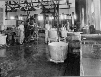 Interior Shot of Coated Paper Mill, Georgetown, c. 1920