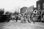 Brass Band at the Santa Claus Parade, 1949