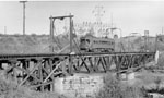 Niagara, St. Catharines & Toronto Electric Railway crossing a bridge, 1930