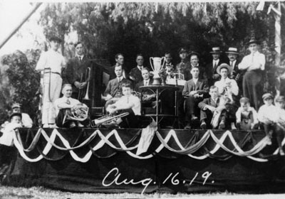 Glen Williams Citizen's Band, 1919