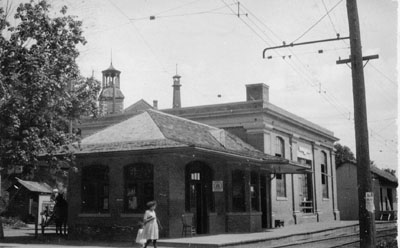 Toronto Suburban Electric Railway Station, 1922