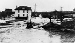 Main Street during the Credit River Flood