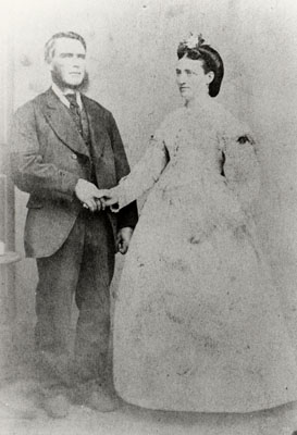 The Wedding of John Standish Leslie and Mary Jane McClure