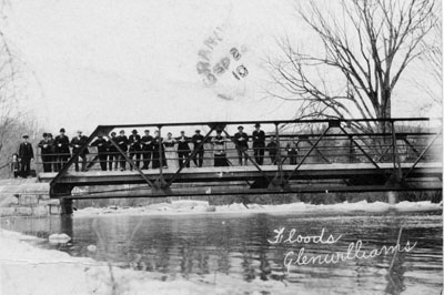 Credit River Flood at Glen Williams