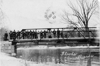 Credit River in flood