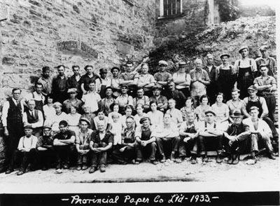 Provincial Paper Co. Ltd. Employees