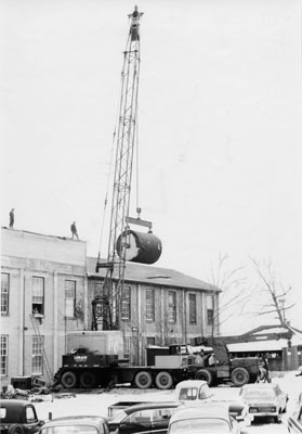 Domtar Coating Mills crane