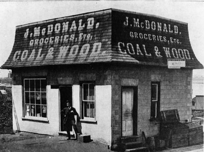 John McDonald's Coal depot