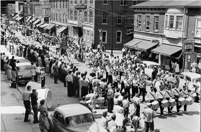 Orange Parade on Main Street