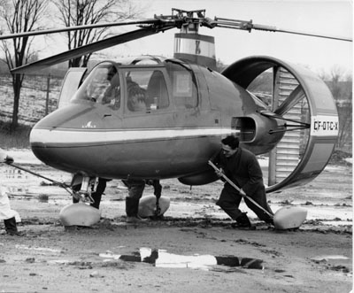 Avian Gyrocopter Lands in the Mud!