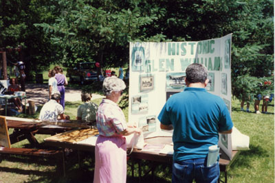 Esquesing Historical Society Canada Day Display