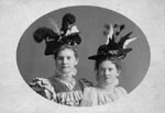 Two women in hats